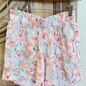 Floral Print Women's Shorts